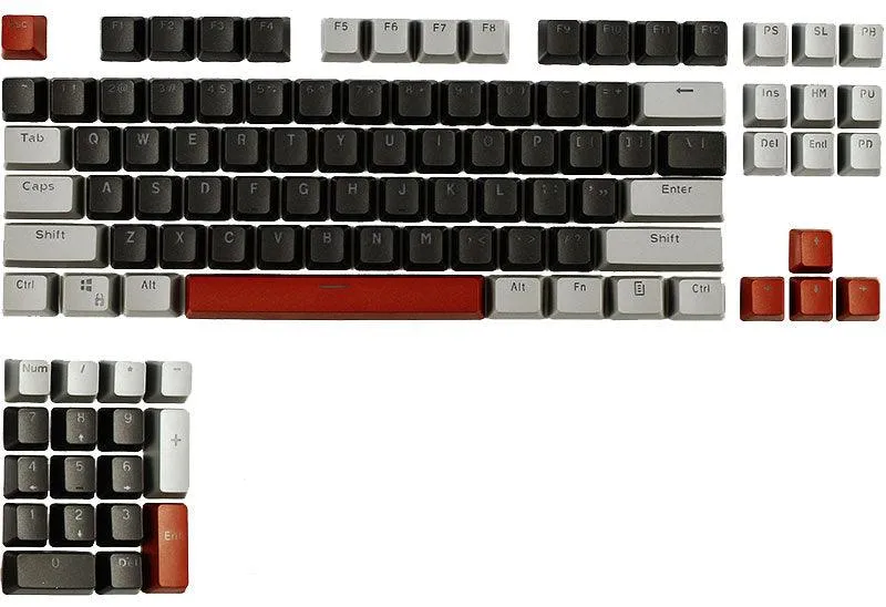 104 Doubleshot OEM PBT Keycaps (Funsion)