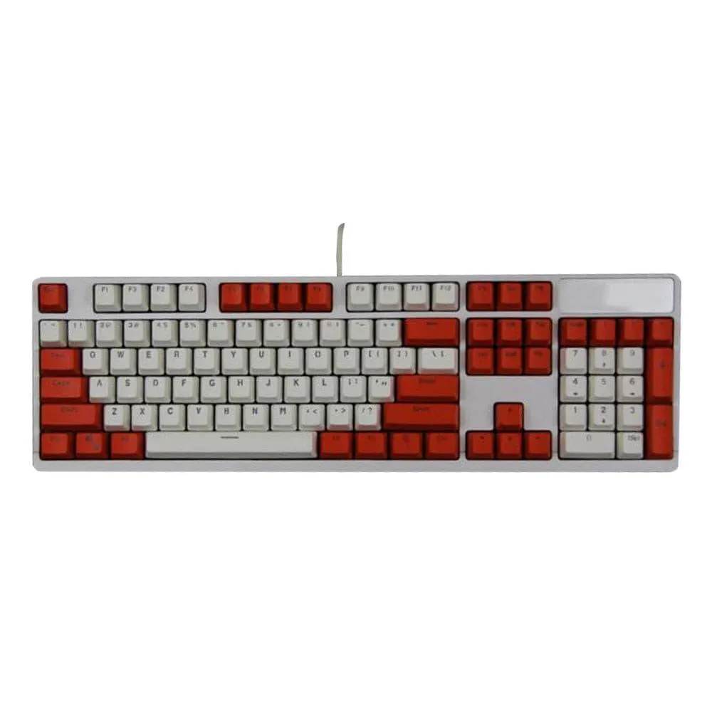 104 Doubleshot OEM PBT Keycaps (Red Alert)