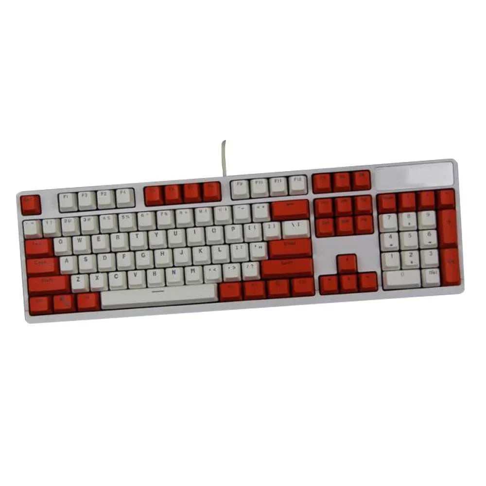 104 Doubleshot OEM PBT Keycaps (Red Alert)