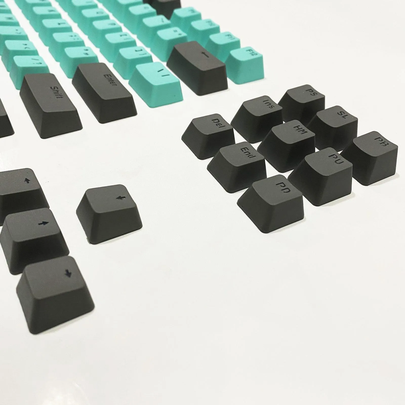 104 Doubleshot OEM PBT Keycaps (Tiffany) (PBT2-29)