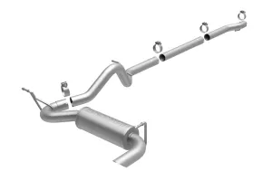 2007-10 Jeep Wrangler JK 4-Door MagnaFlow Competition Series Cat-Back Exhaust System