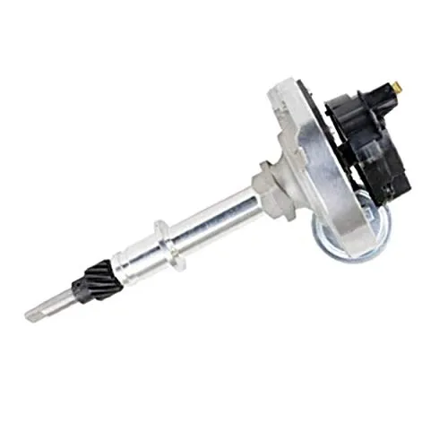 A-Team Performance - HEI Complete Distributor 65K Coil - Compatible with AMC Jeep Straight 6 232 3.8L and 258 4.2L One-Wire Installation Black Cap