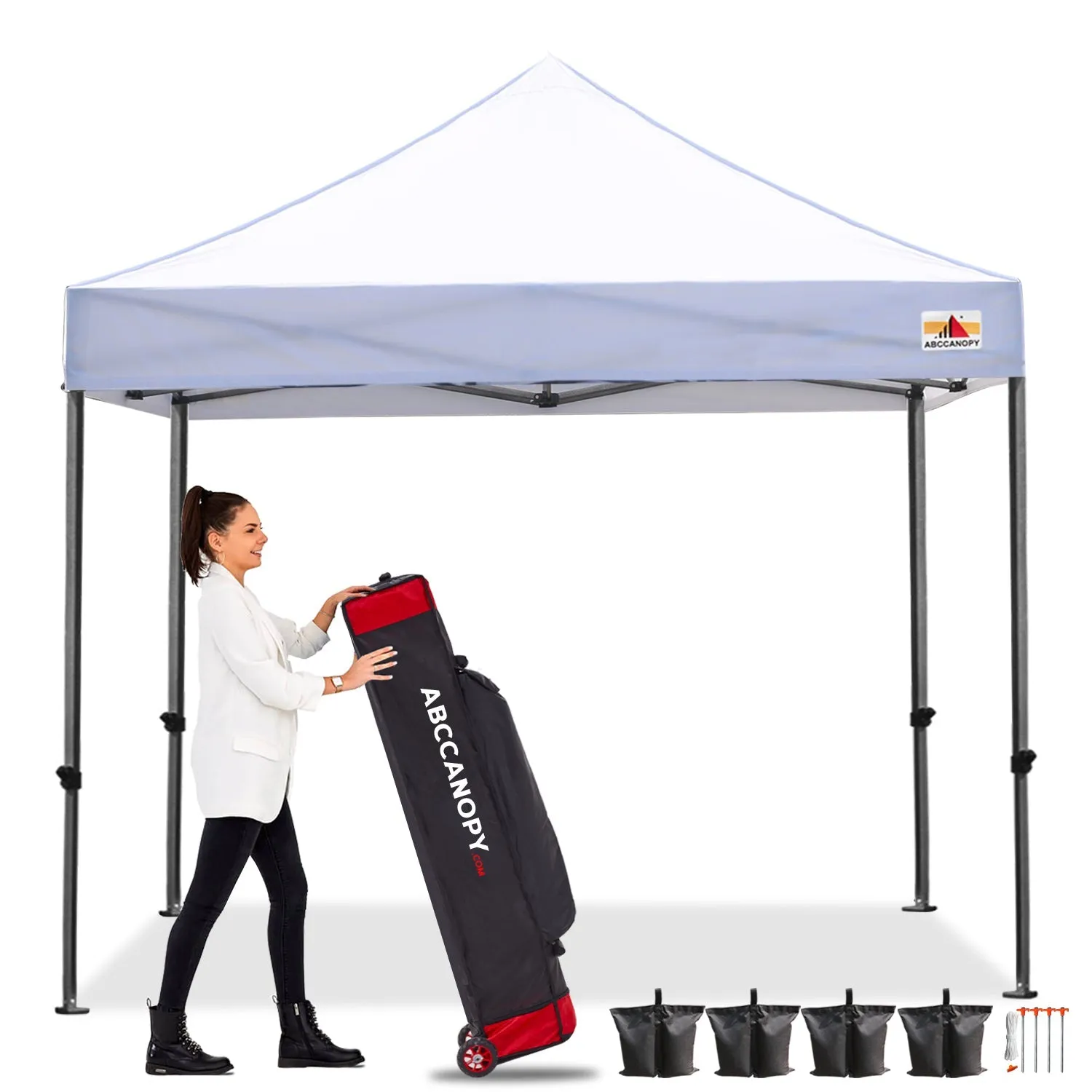 ABCCANOPY S1 Commercial Durable Easy Pop Up Canopy Tent 10x10 Instant Shelter