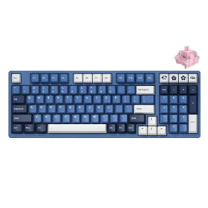 AKKO Ocean Star 3098DS Mechanical Keyboard (Akko Pink)