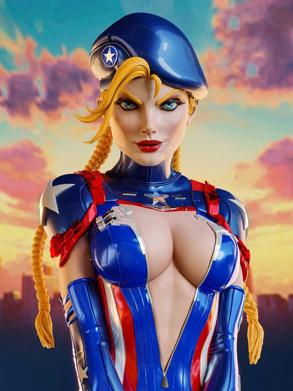 American Glory 1/4 Scale Statue by Jamie Tyndall