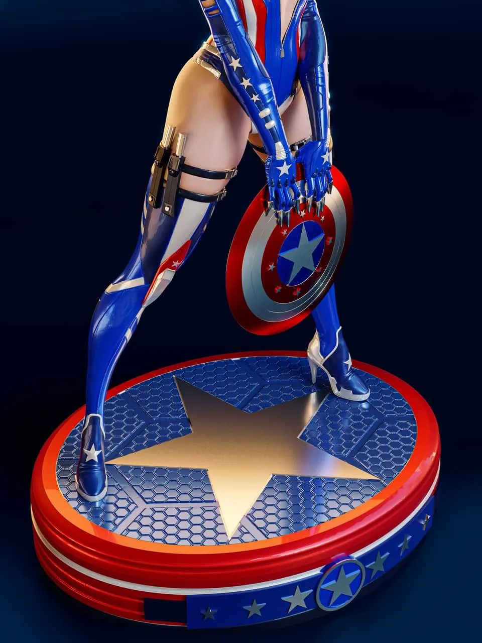 American Glory 1/4 Scale Statue by Jamie Tyndall