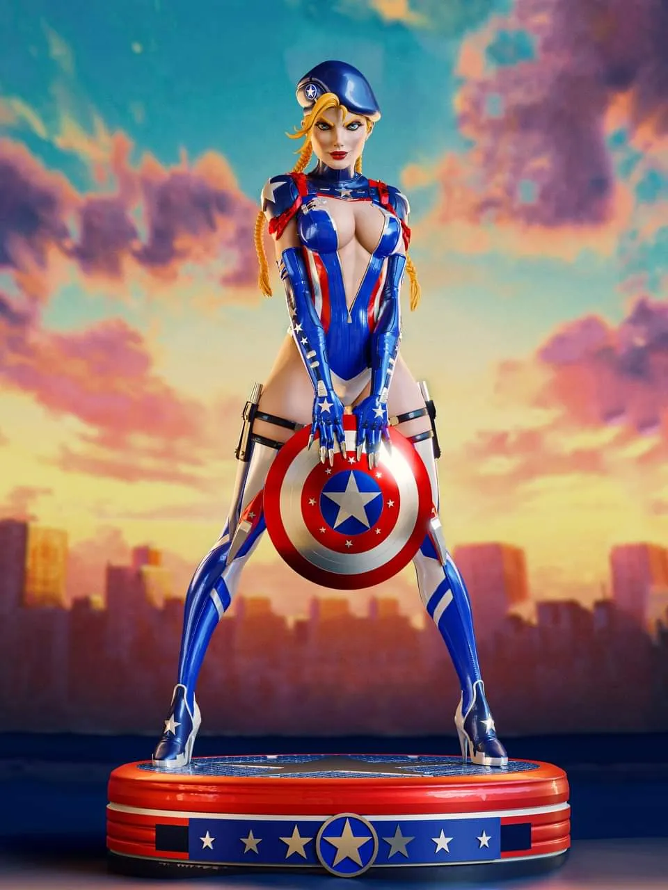 American Glory 1/4 Scale Statue by Jamie Tyndall