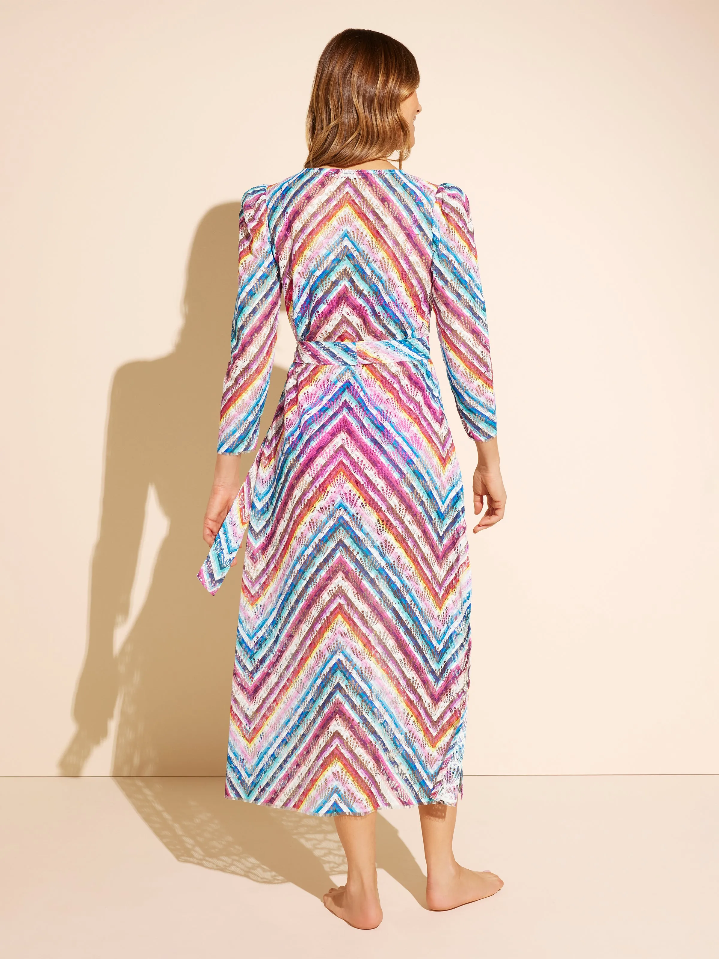 AquaLace™ Puff Sleeve Caftan