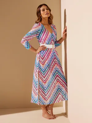 AquaLace™ Puff Sleeve Caftan