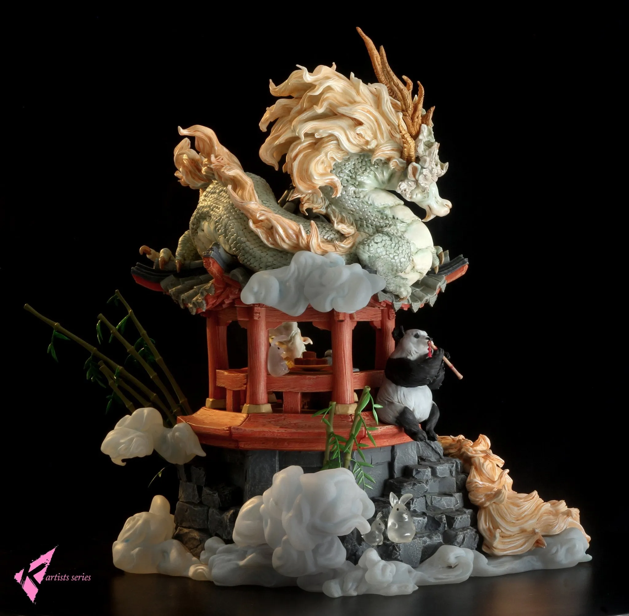 Artist Series - Dragon's Lullaby Statue