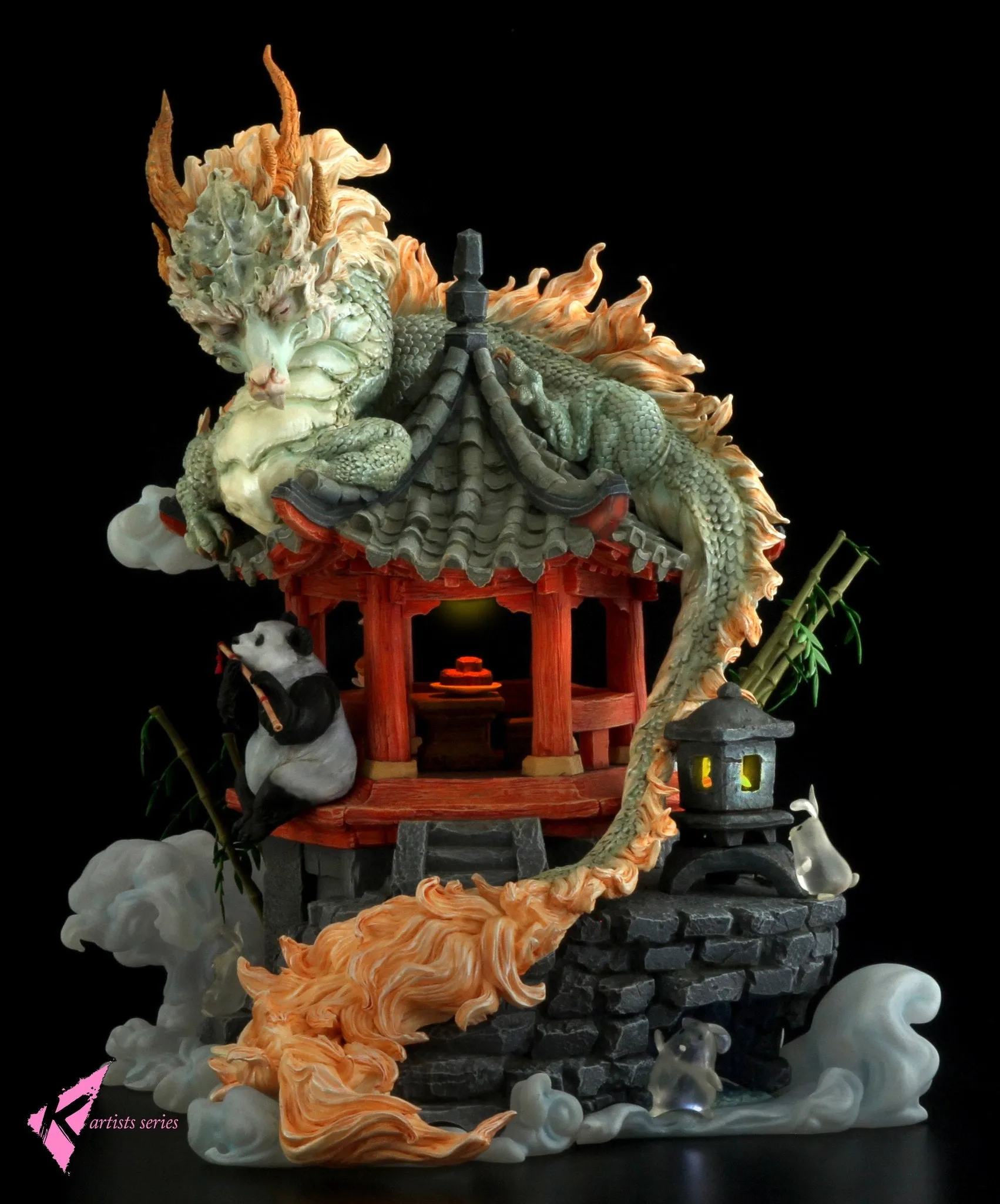 Artist Series - Dragon's Lullaby Statue