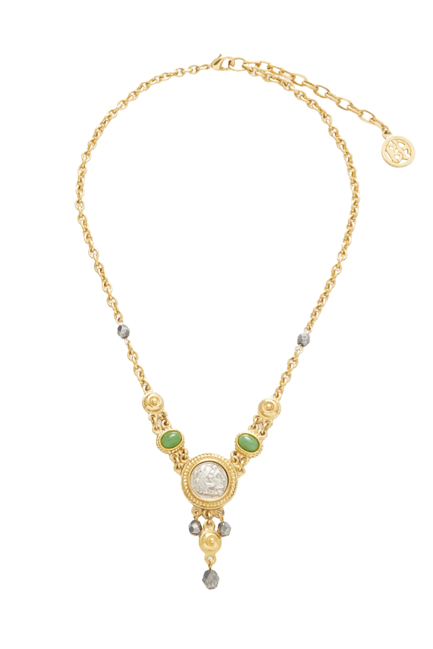 Ben Amun Basil Necklace - Gold