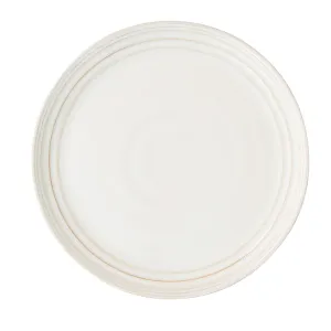 Bilbao Whitewash Dinner Plate