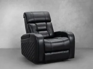 Bronston® Leather Theater Power Recliner with Power Headrest