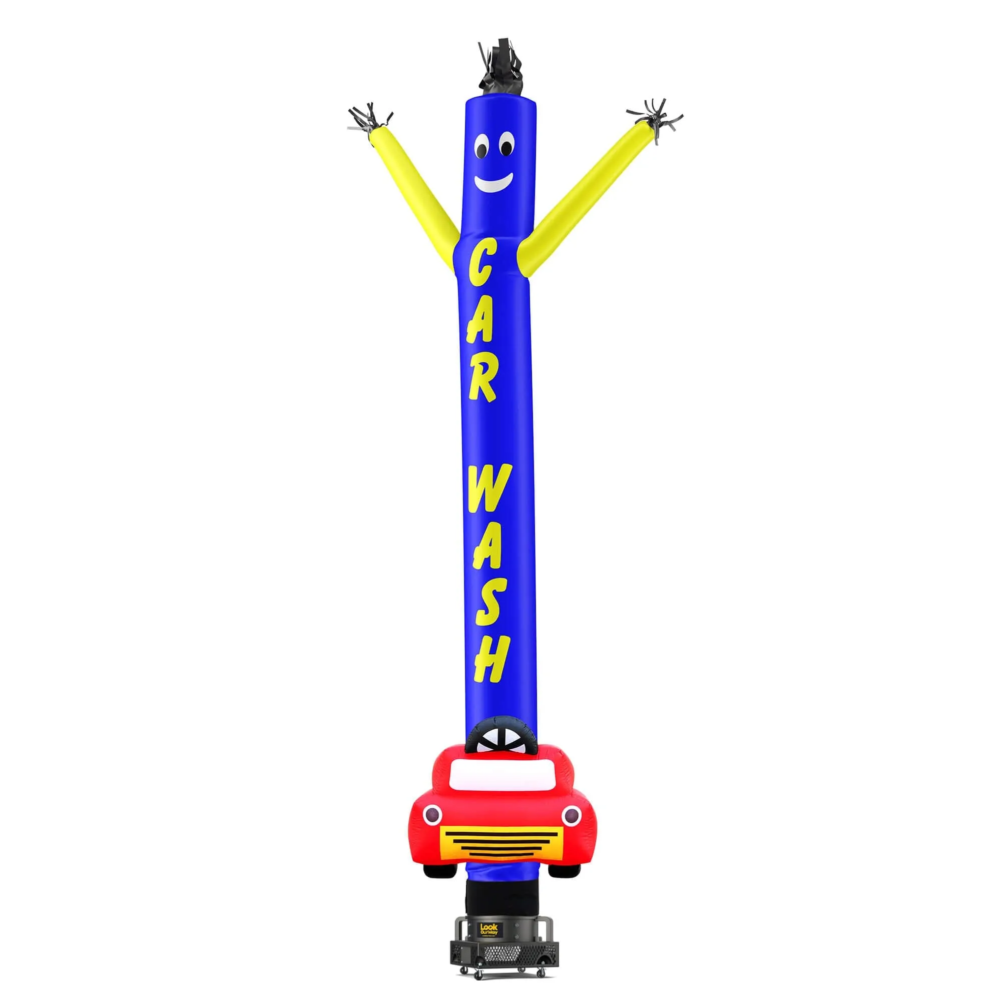 Car Wash Air Dancers® Inflatable Tube Man with Car Shape