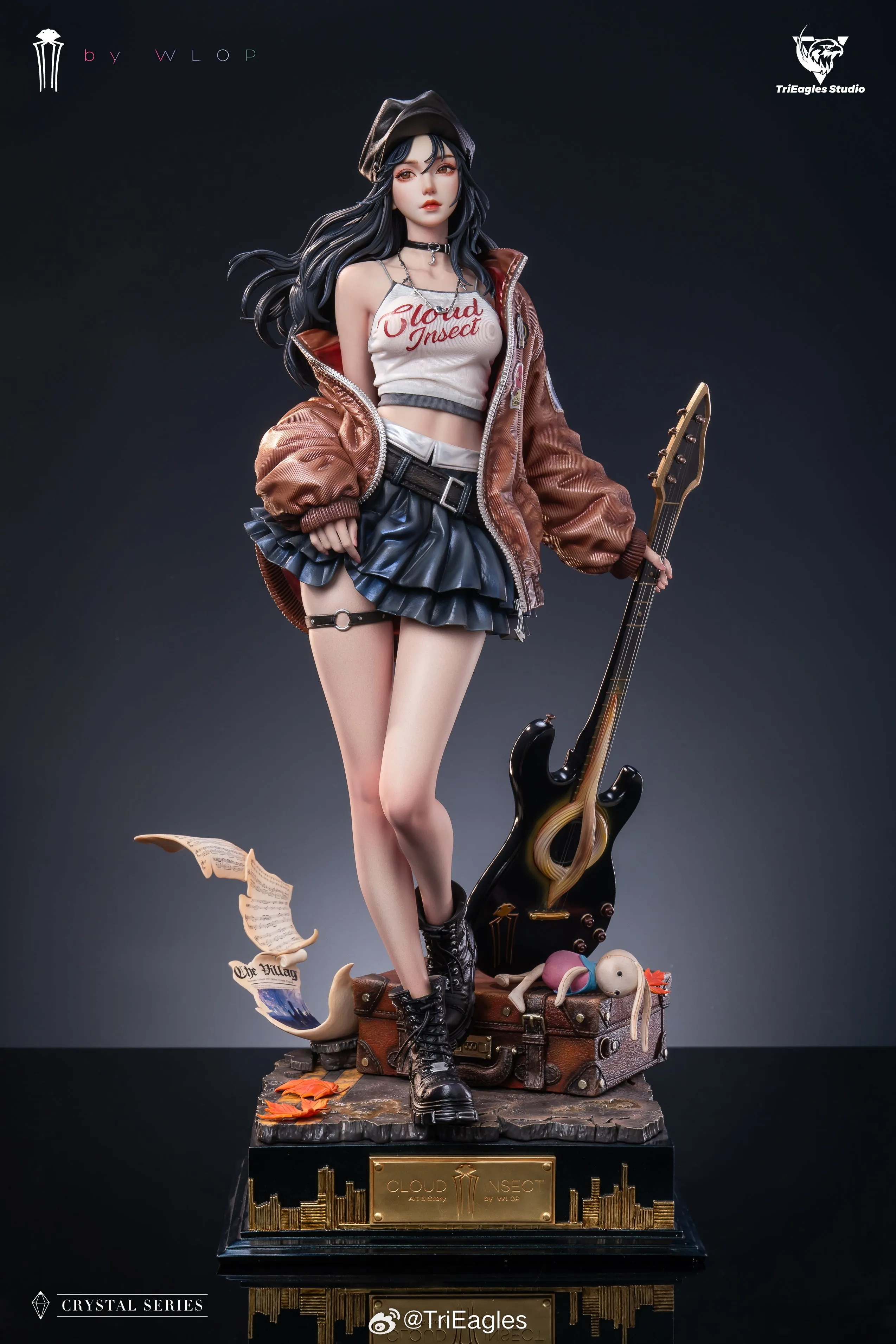 Cloud Worm Series - Yun Chon First Encounter (White Shirt Edition) by WLOP 1/4 Scale Statue