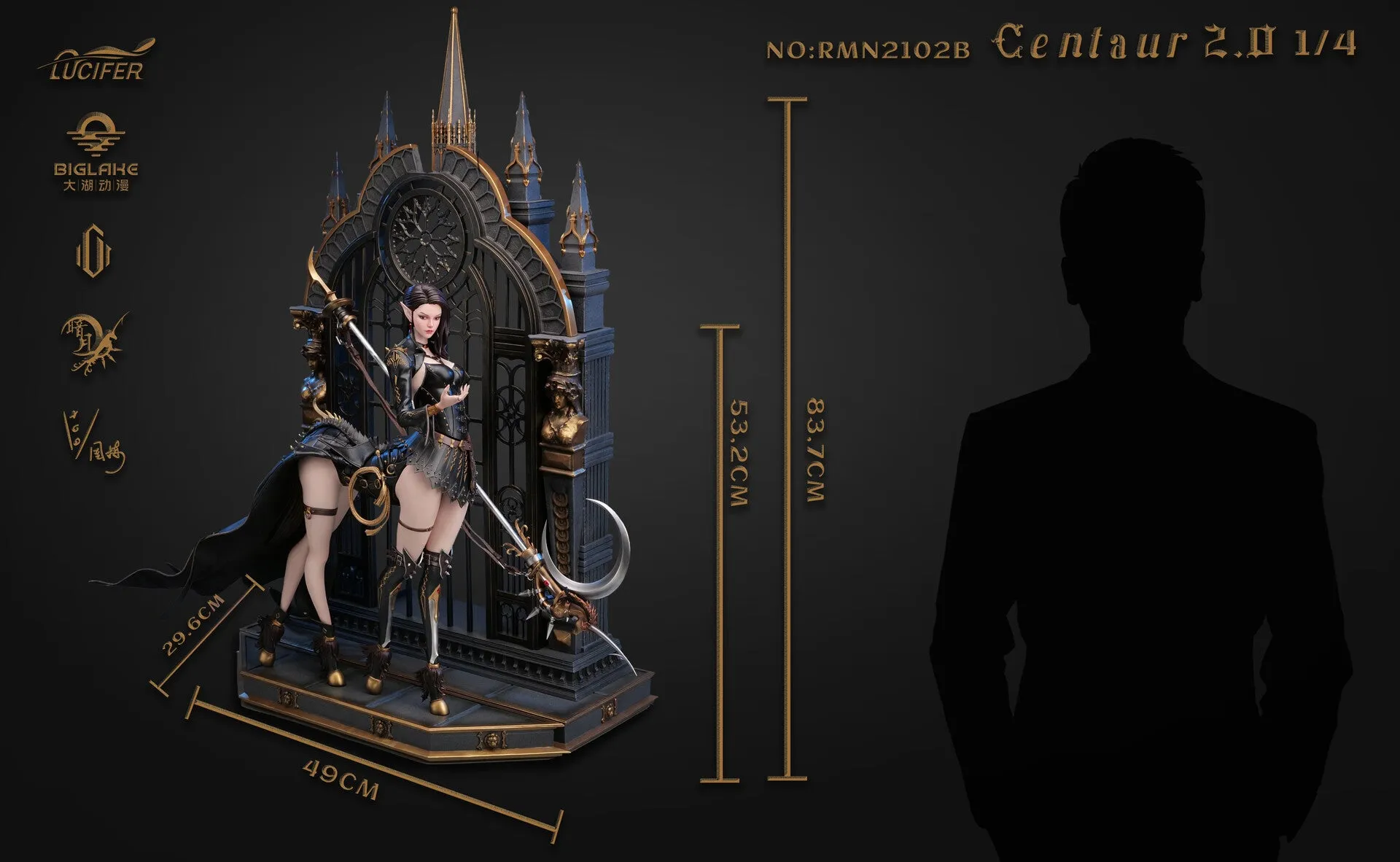 Dark Moon Centaur 2.0 Deluxe 1/4 Scale Statue