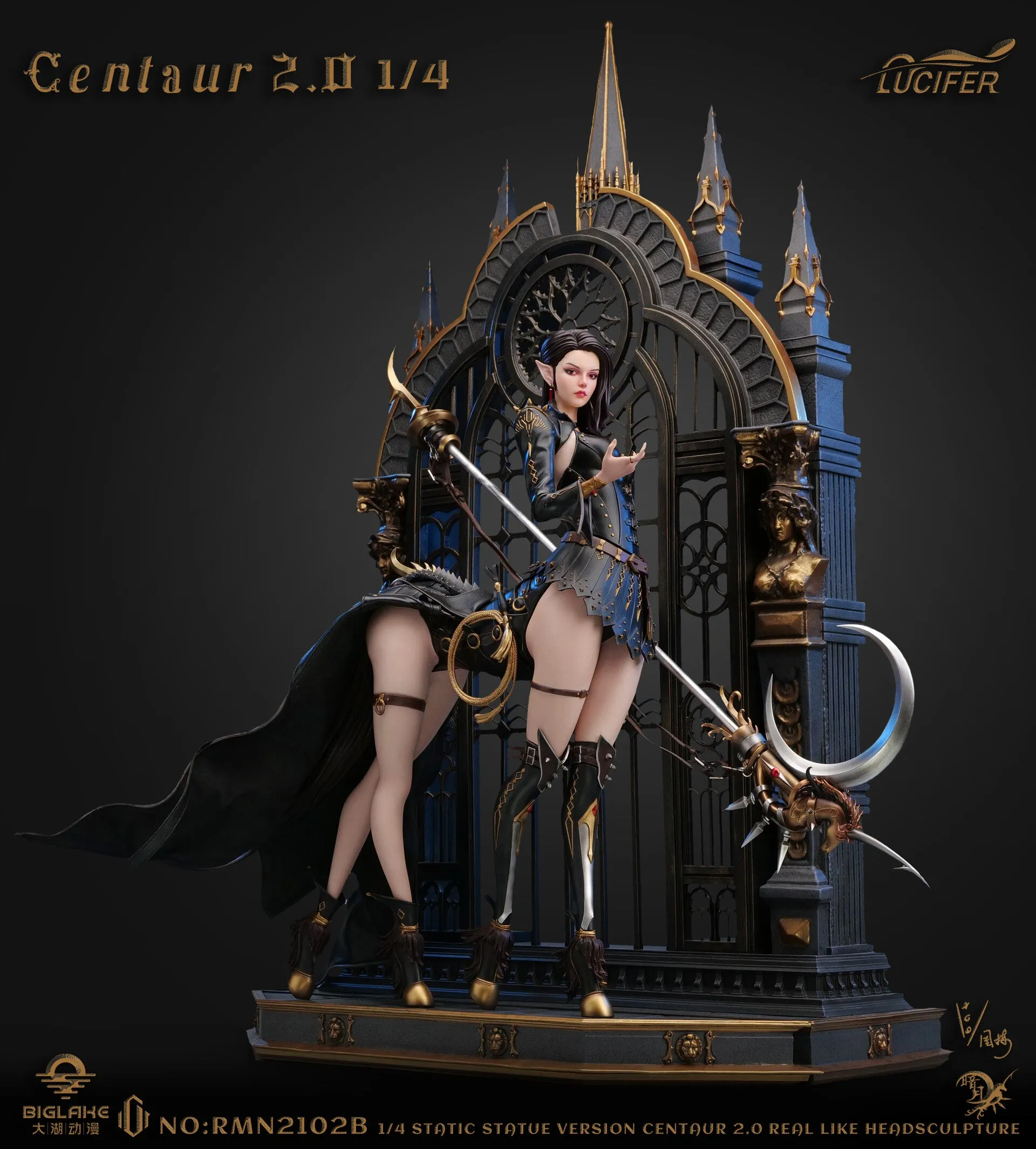 Dark Moon Centaur 2.0 Deluxe 1/4 Scale Statue