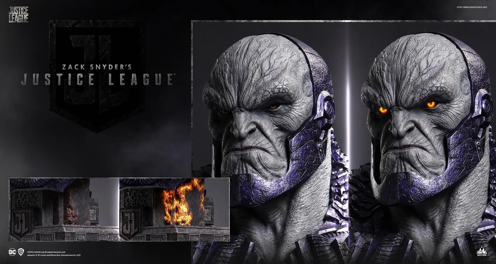 Darkseid Life-Size Bust