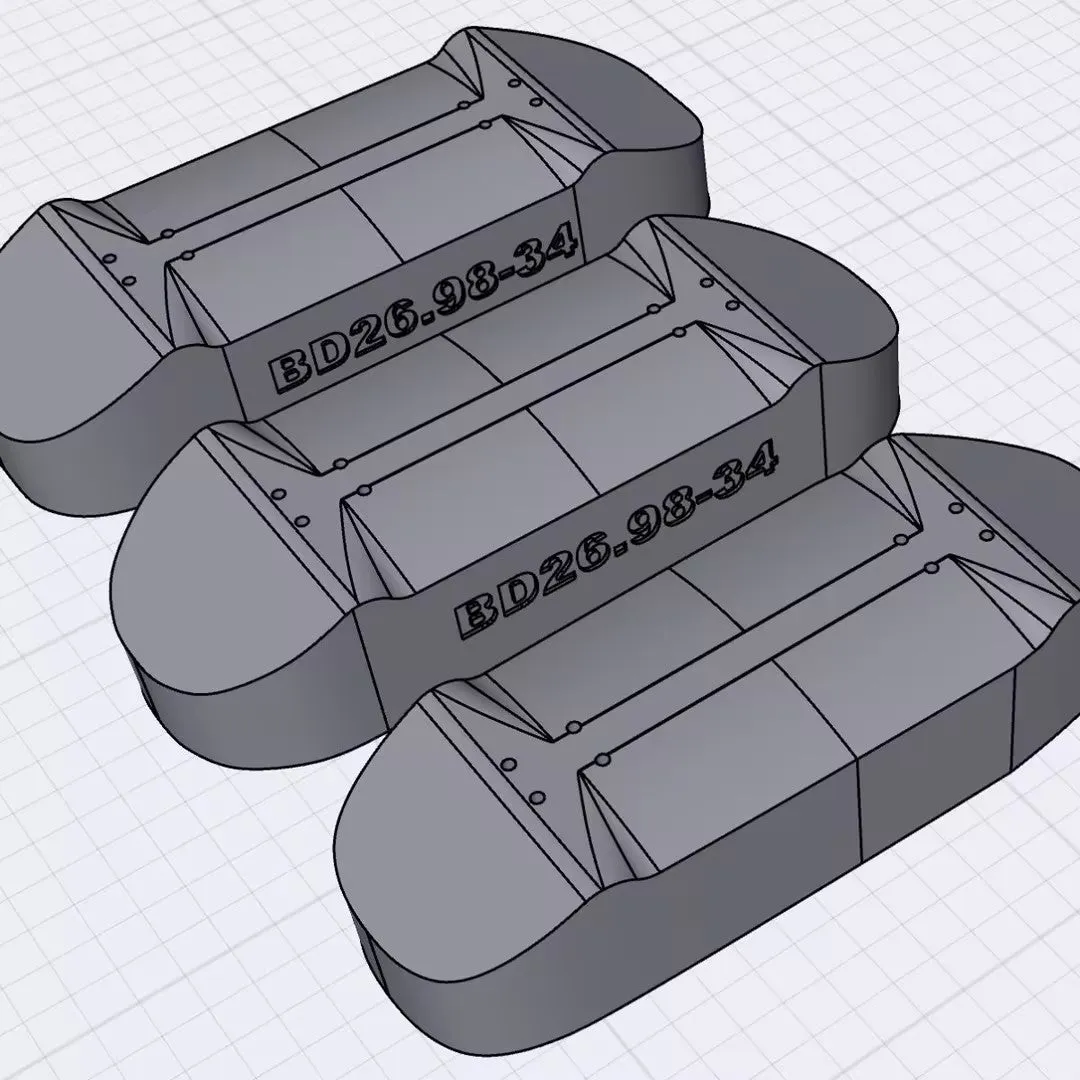 Deep Concave Fingerboard Mold with Three Shapers