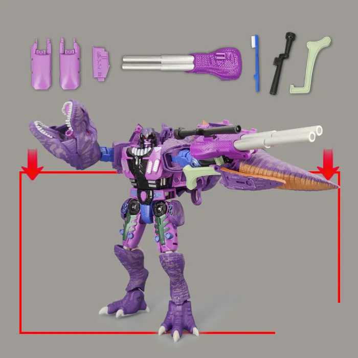 Go Better Studio GX-20VS GX20VS GS-21VS GX21VS Weapons and Upgrade Kits for BWVS-01 Beastwars Megatron vs Optimus Primal Upgrade Kit