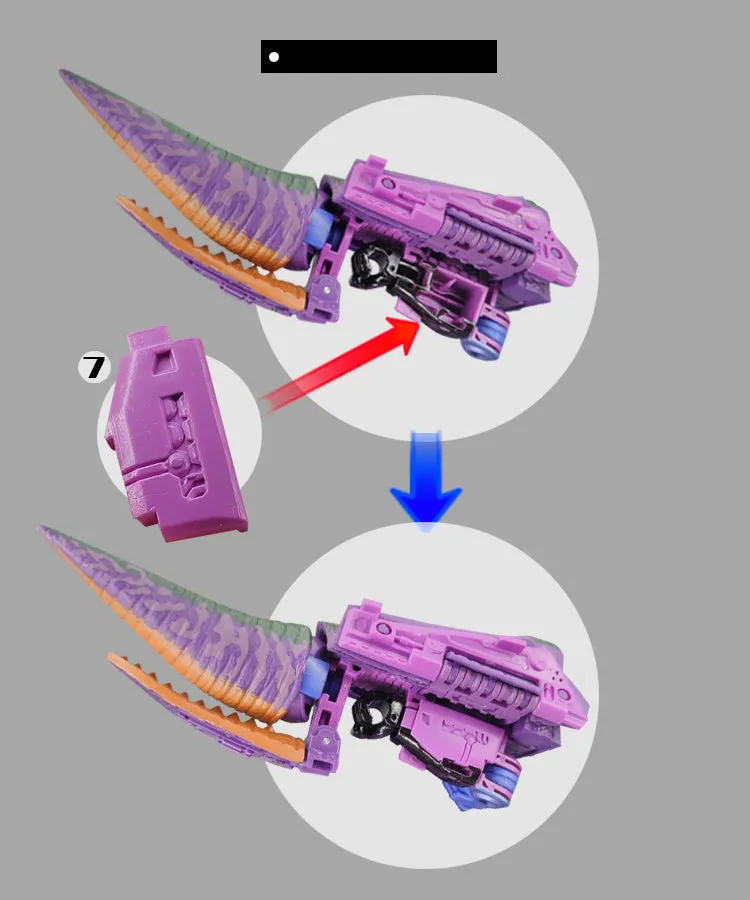 Go Better Studio GX-20VS GX20VS GS-21VS GX21VS Weapons and Upgrade Kits for BWVS-01 Beastwars Megatron vs Optimus Primal Upgrade Kit