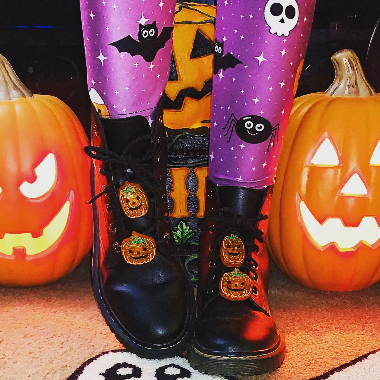 Kawaii Halloween (Exclusive) - High-quality Handcrafted Vibrant Leggings