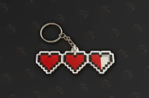 Life Hearts Keyring