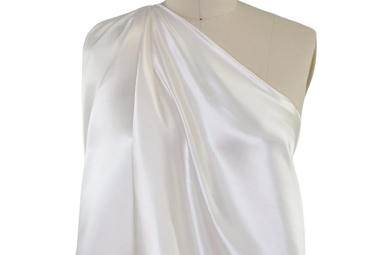 NY Designer Bridal Silk Satin - Candlelight