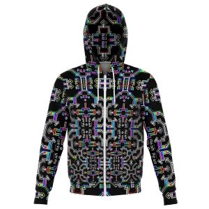 Prismatic Grid Unisex Hoodie