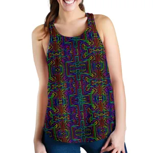 Prismatic Overlay Women's Racerback Tank