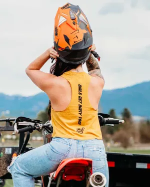 Ride Fast Cropped Tank