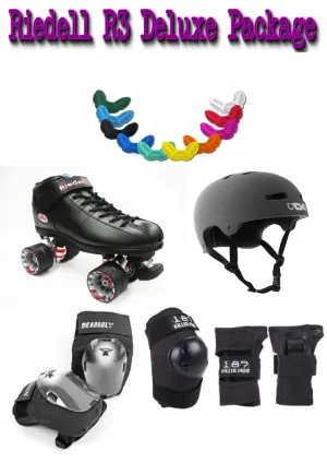 Riedell R3 Deluxe Upgrade Skate Package