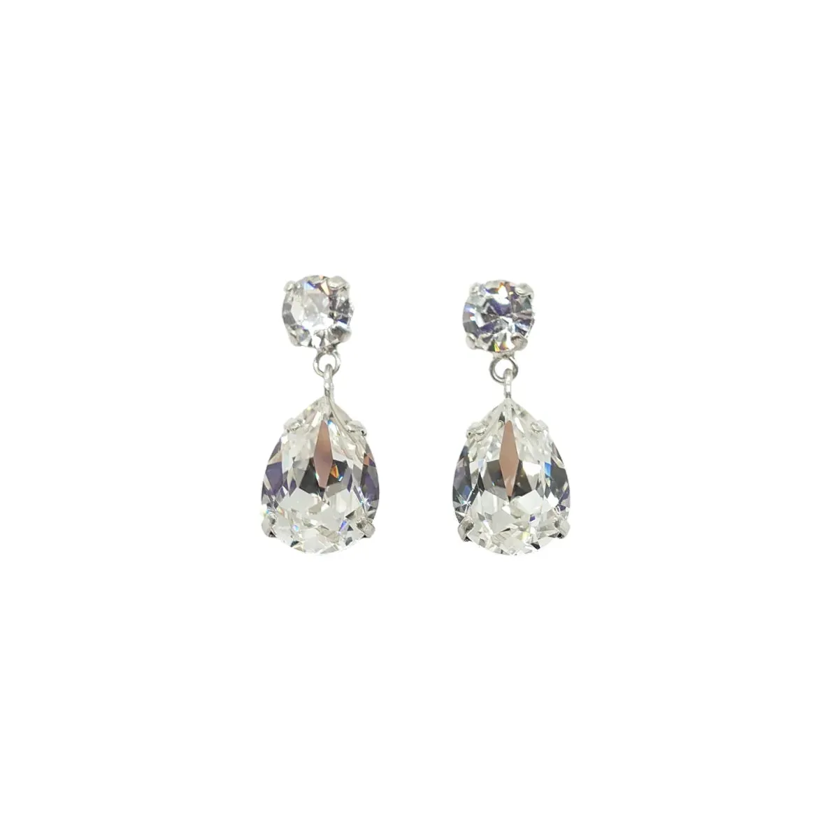 Small Angelina Swarovski Crystals Earrings