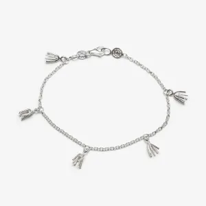 Spark Trail Charm Bracelet - Silver Sterling