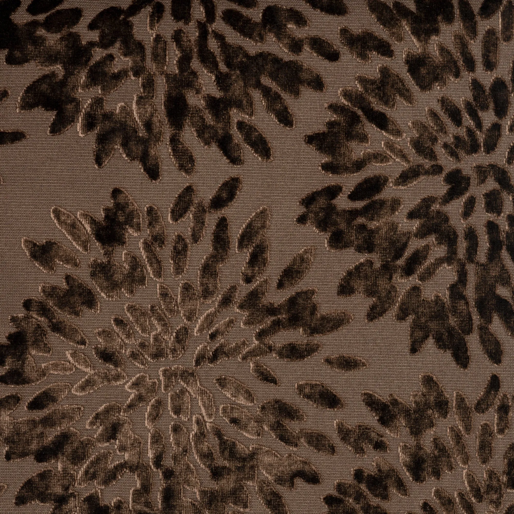 TUSCANY FIORI - FLORAL PATTERN BURNOUT VELVET UPHOLSTERY FABRIC