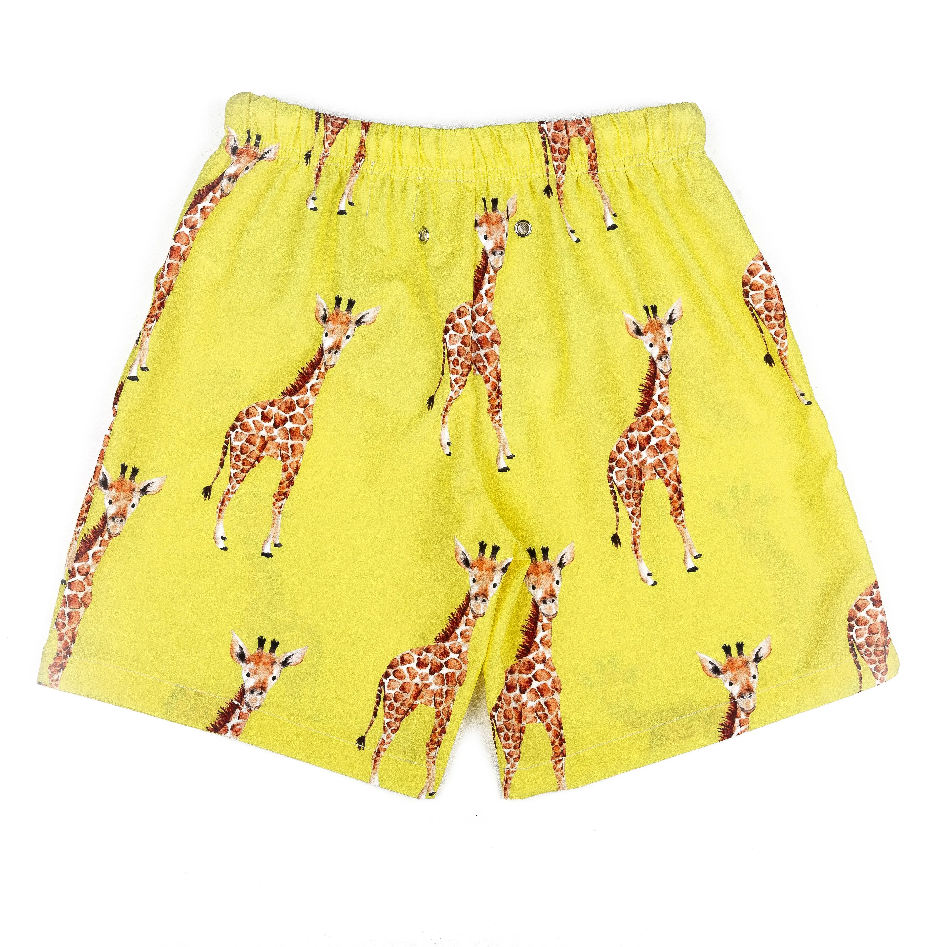 Yellow Giraffe Kids' Boardshorts